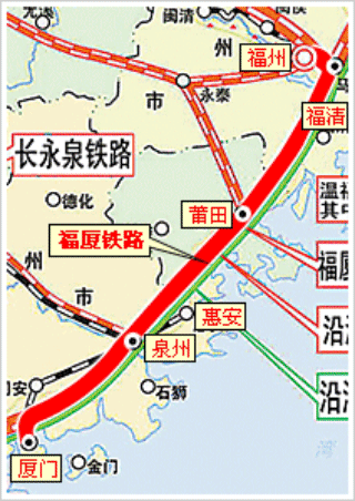 京台铁路示意图(组图)