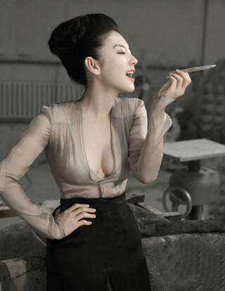 山东美女张雨绮 时尚穿衣之路