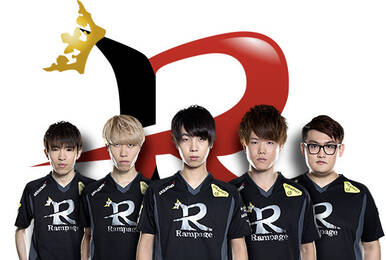 S7入围赛的Rampage战队:日本LOL的先行者