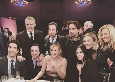 《老友记》与《生活大爆炸》同框了