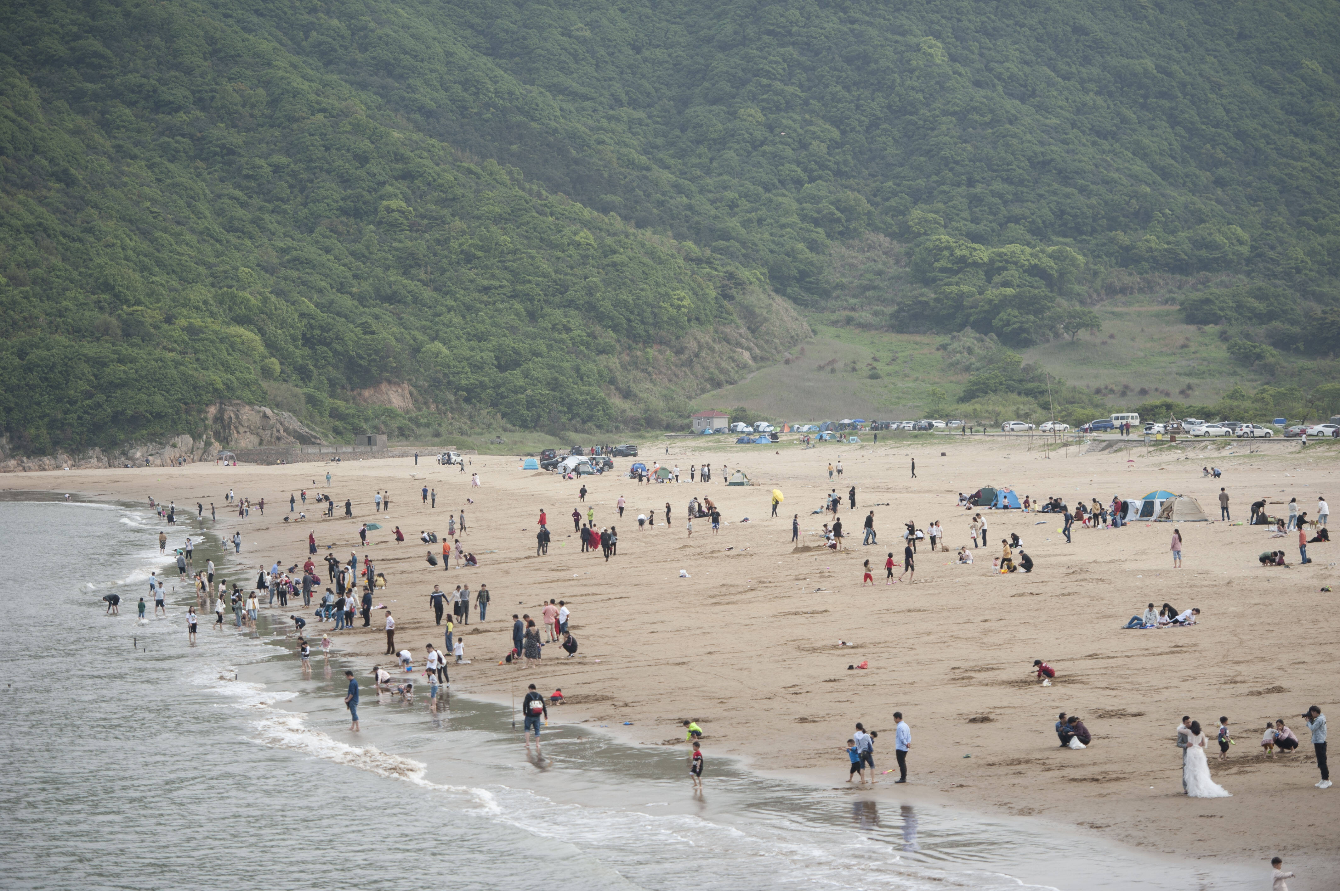 五一小长假浙江舟山朱家尖风