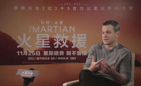 马特-达蒙：拍《长城》时我向张艺谋学习当导演