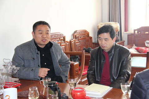 中国积分制管理商丘互助会莅临中天纺织调研指