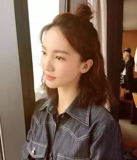 这些扎发编发不乱,从早美到晚风吹长发中教程夏季盘发图片