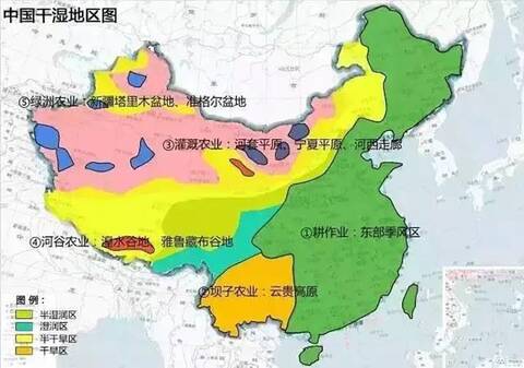 浅释中国土壤类型与农业分布