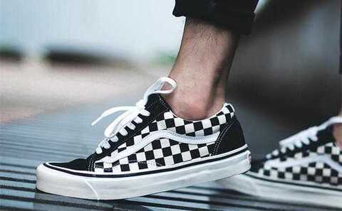 vans棋盘,格格不入最in