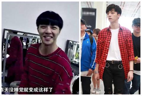 明星素颜真容，陈立农像邻家大男孩，baby妆前妆后判若两人