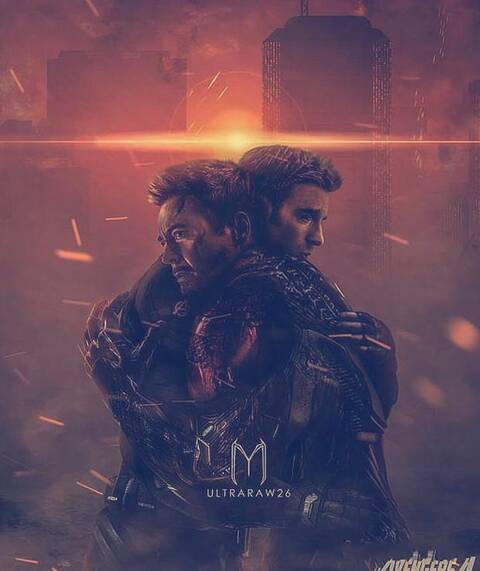 《复联4》宣传海报来袭，网友表示:太多的感动!