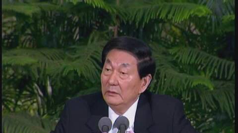 朱镕基谈统一台湾:不能放弃使用武力