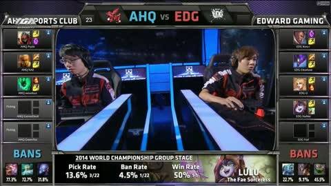 LOL S4 世界总决赛第一天 第五场 SSW VS AH