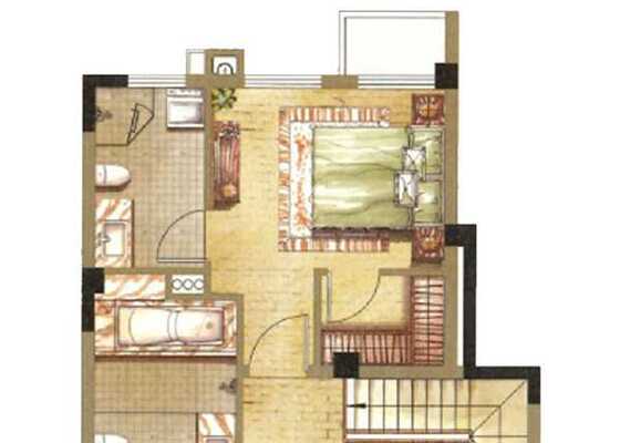 六叠C-2上叠户型约148.00㎡