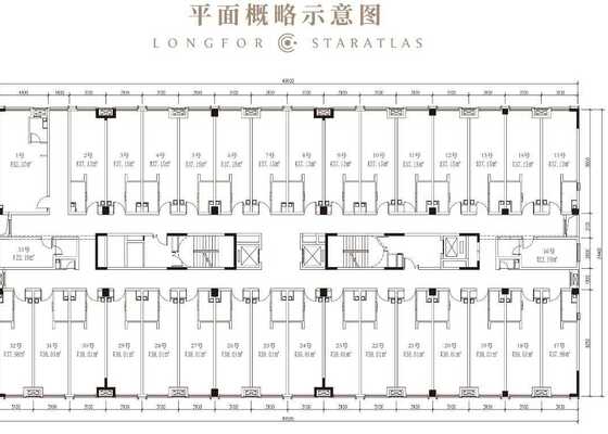 建面约38-42㎡精致空间