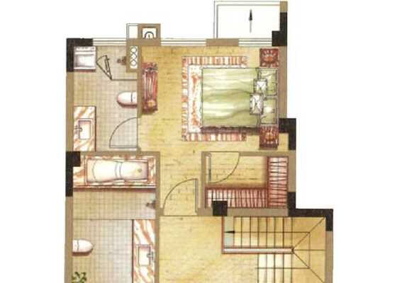 五叠B-2下叠户型约148.00㎡