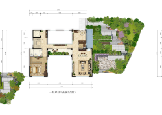 合院户型