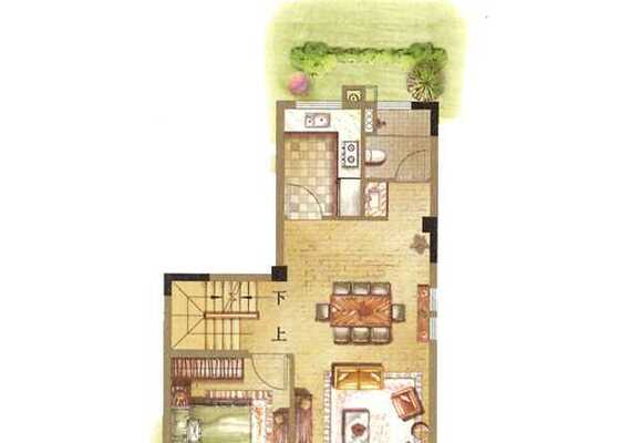 五叠B-1下叠户型约148.00㎡