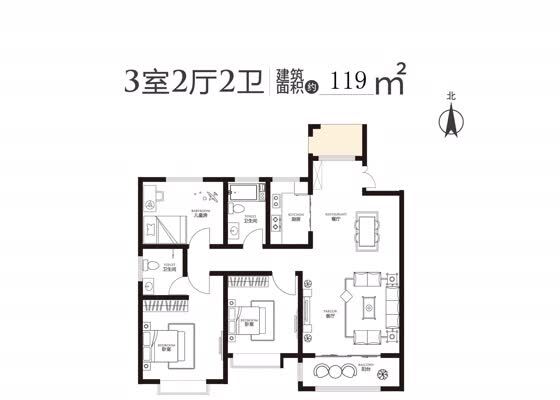 D户型