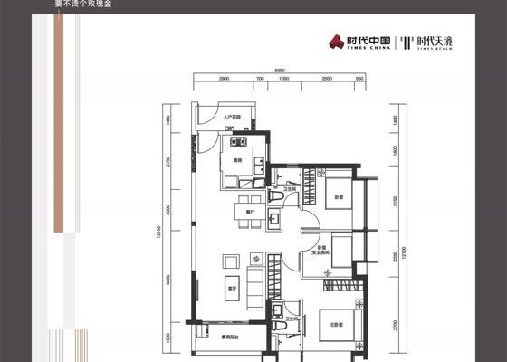 时代天境(金沙洲)户型图3