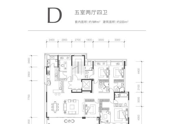 D户型