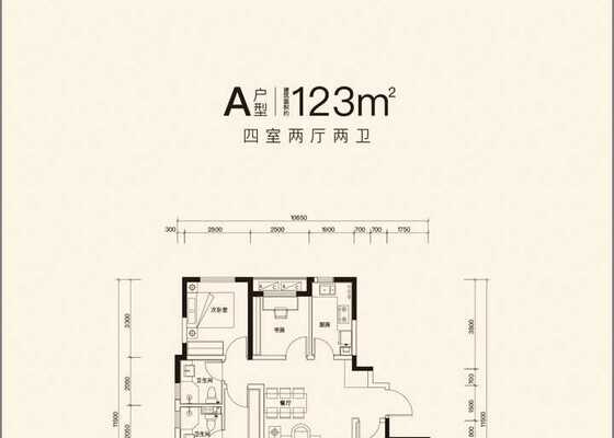 A户型123㎡