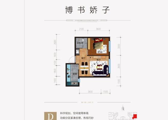 D户型：博书娇子