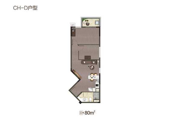 CH-D户型 