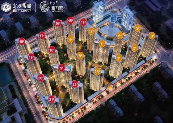 新房一览 售楼处咨询电话:4008185005转92464 温州富力城在售普通住宅