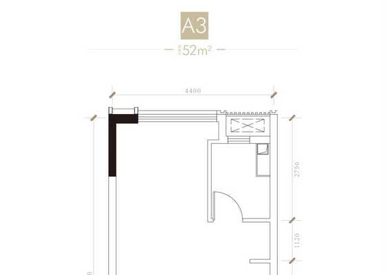 52m²SOHO
