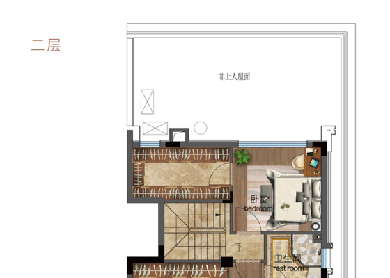 顶跃建面约162平
