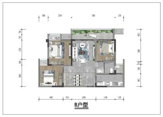 高层B