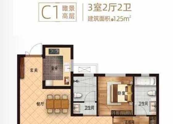 高层C1户型