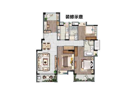 中叠131㎡【云台】