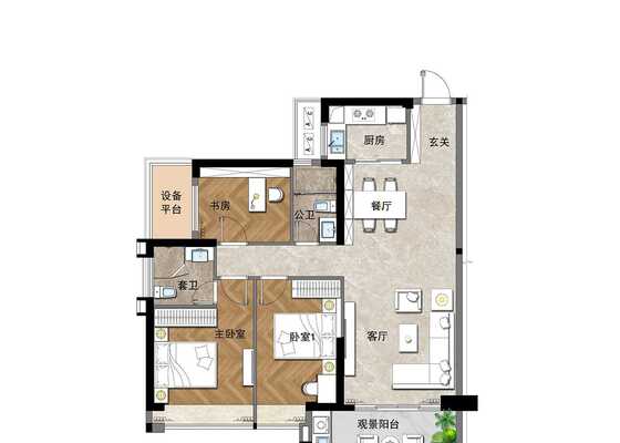 6栋03房111平