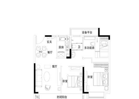 106㎡户型
