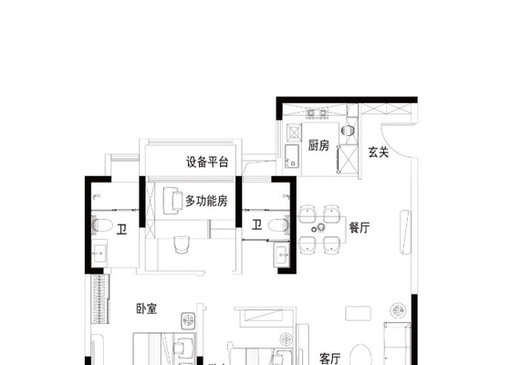 121㎡户型