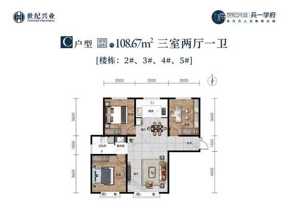C户型