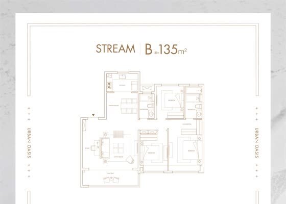 135平米B户型