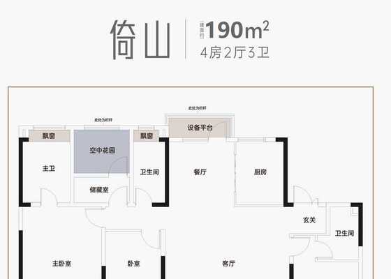 二期190平户型