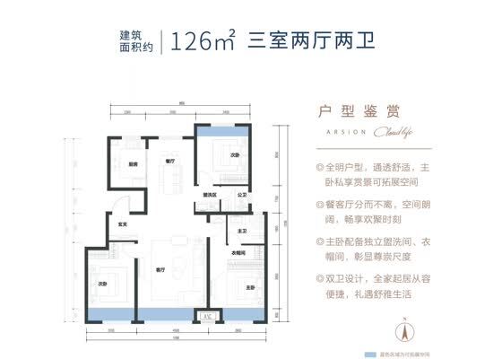 125㎡户型