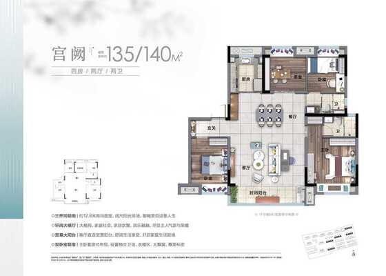 宫阙户型（135㎡、140㎡）