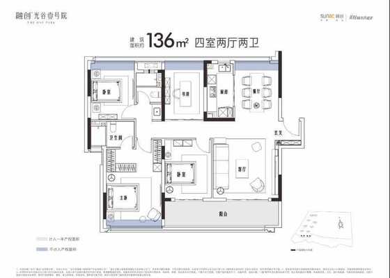 136m²