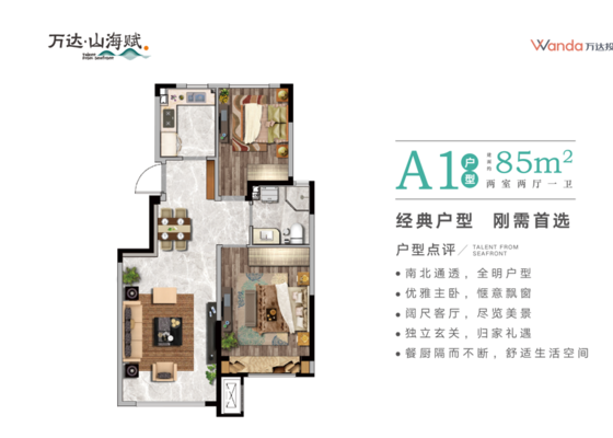 85平