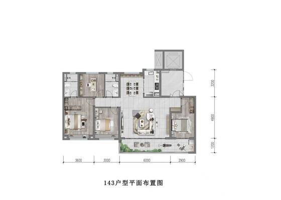 143平户型图（新）