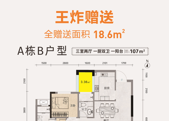 A栋B户型