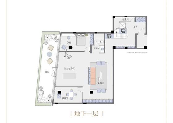 建筑面积约90㎡A户型