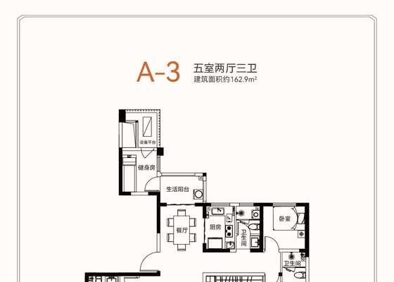 A-3五室两厅三卫