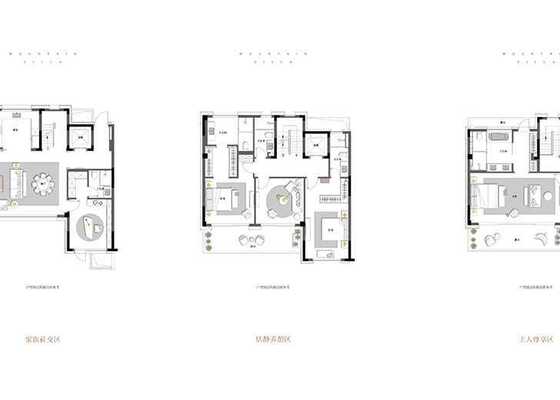 建筑面积约338方E户型