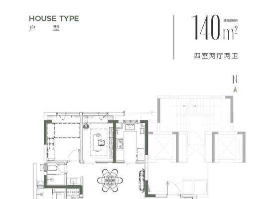 140平户型