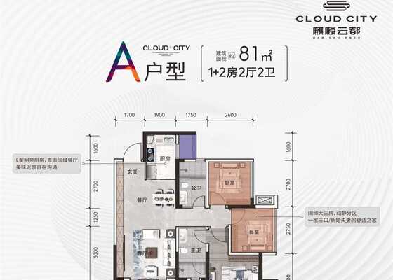 A户型81㎡