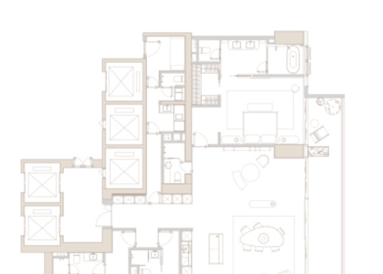 A4 三房两厅四卫