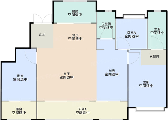 189平三室两厅两卫